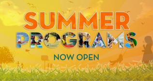 DPR summer programs promotion banner